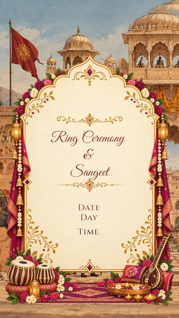rajputana royale – animated wedding invitation (4) rajputana royale – animated wedding invitation (4)
